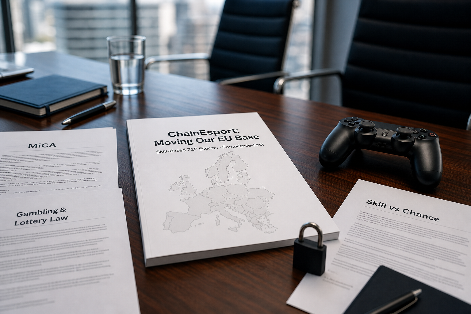 ChainEsport roadmap update — relocating EU operations